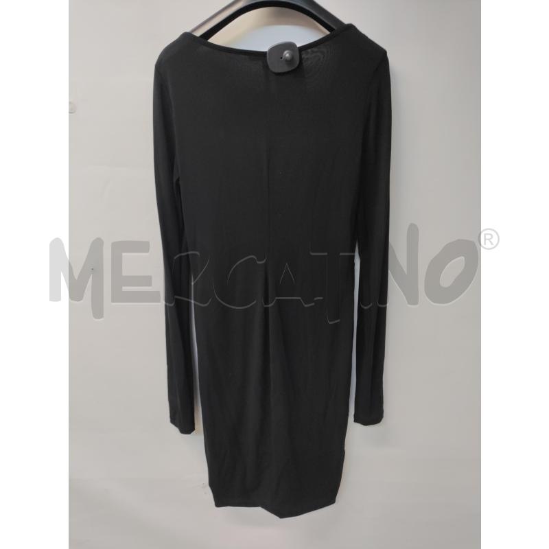 VESTITO DONNA CRISTINAEFFE NERO VELO BORDINO MERLETTO | Mercatino dell'Usato Acerra 2