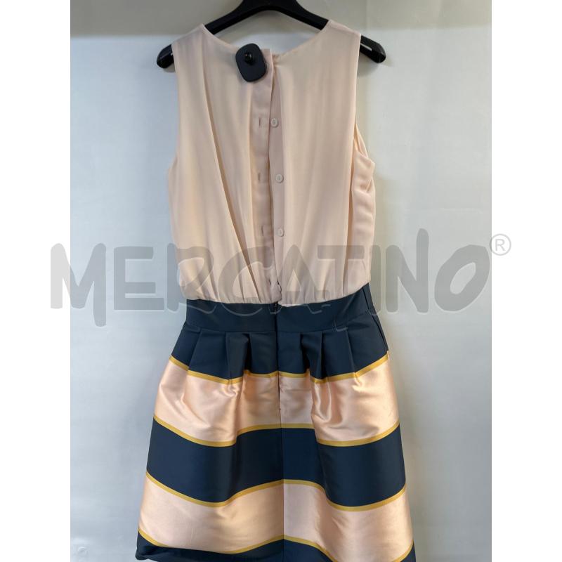 VESTITO DONNA CRISTINA GAVIOLI BLU ROSA | Mercatino dell'Usato Acerra 2