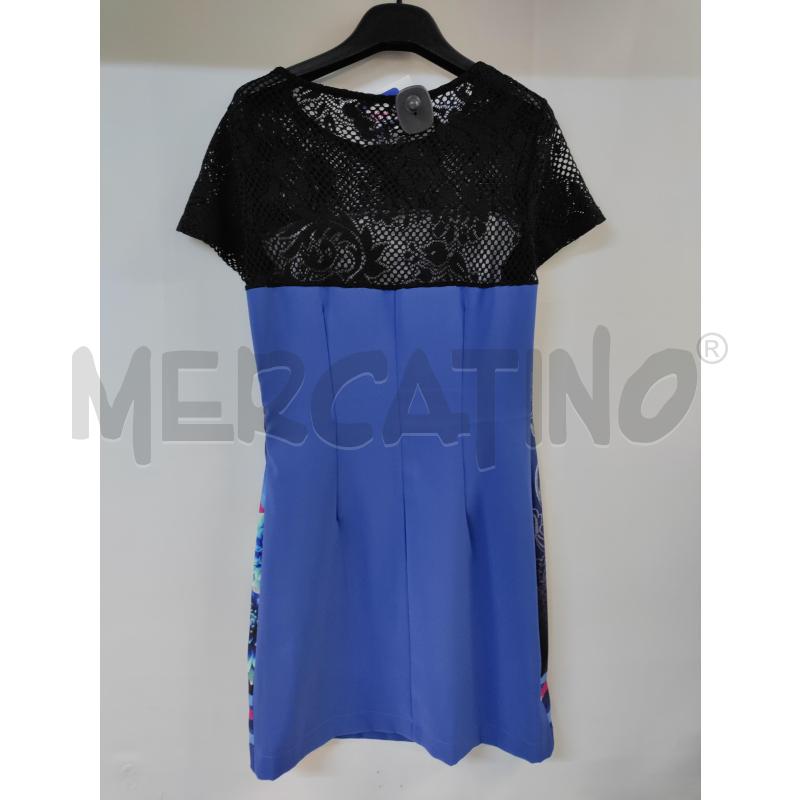 VESTITO DONNA DESIGUAL BLU NERO | Mercatino dell'Usato Acerra 2