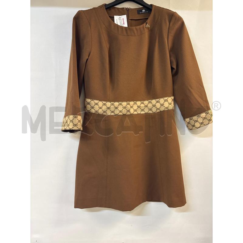VESTITO DONNA DIVEDIVINE MARRONE | Mercatino dell'Usato Acerra 1