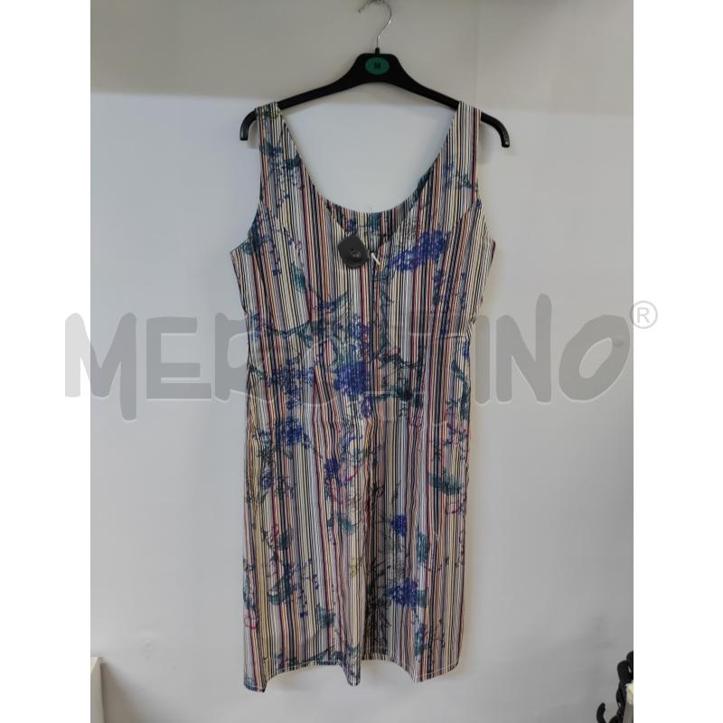 VESTITO DONNA DORABELLA BLU VIOLA RIGATI | Mercatino dell'Usato Acerra 2