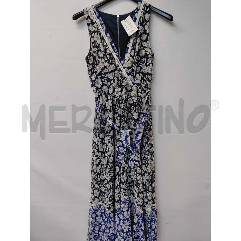 VESTITO DONNA GABBY SKYE BLU BIANCO | Mercatino dell'Usato Acerra 1