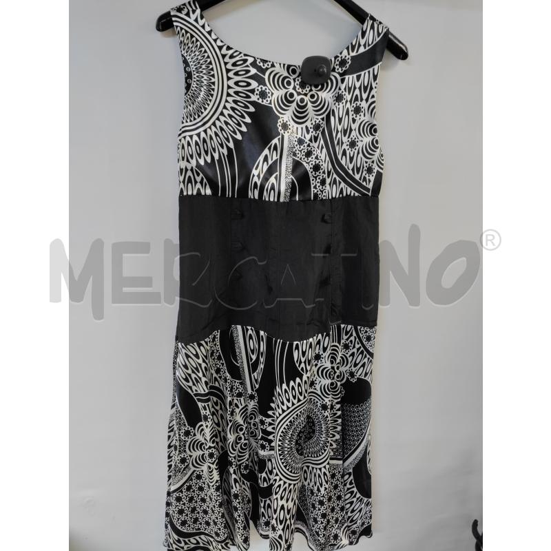 VESTITO DONNA GIORGIA&JOHNS NERO BIANCO | Mercatino dell'Usato Acerra 2