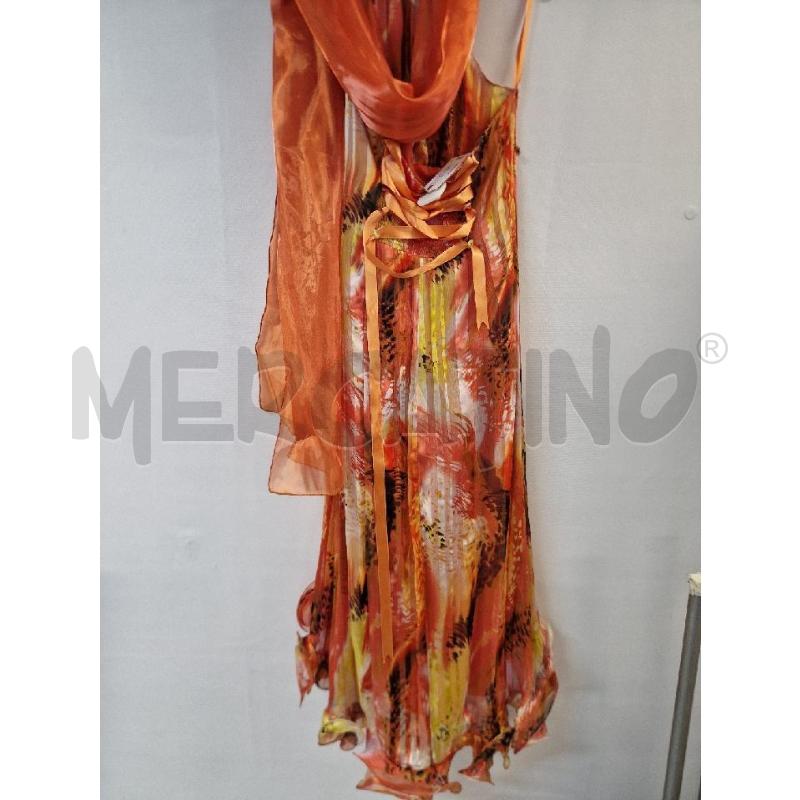 VESTITO DONNA INVITO ARANCIONE | Mercatino dell'Usato Acerra 2