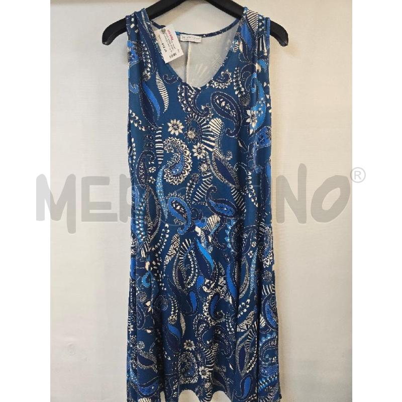 VESTITO DONNA JENNIFER CLOSE BLU BIANCO | Mercatino dell'Usato Acerra 1