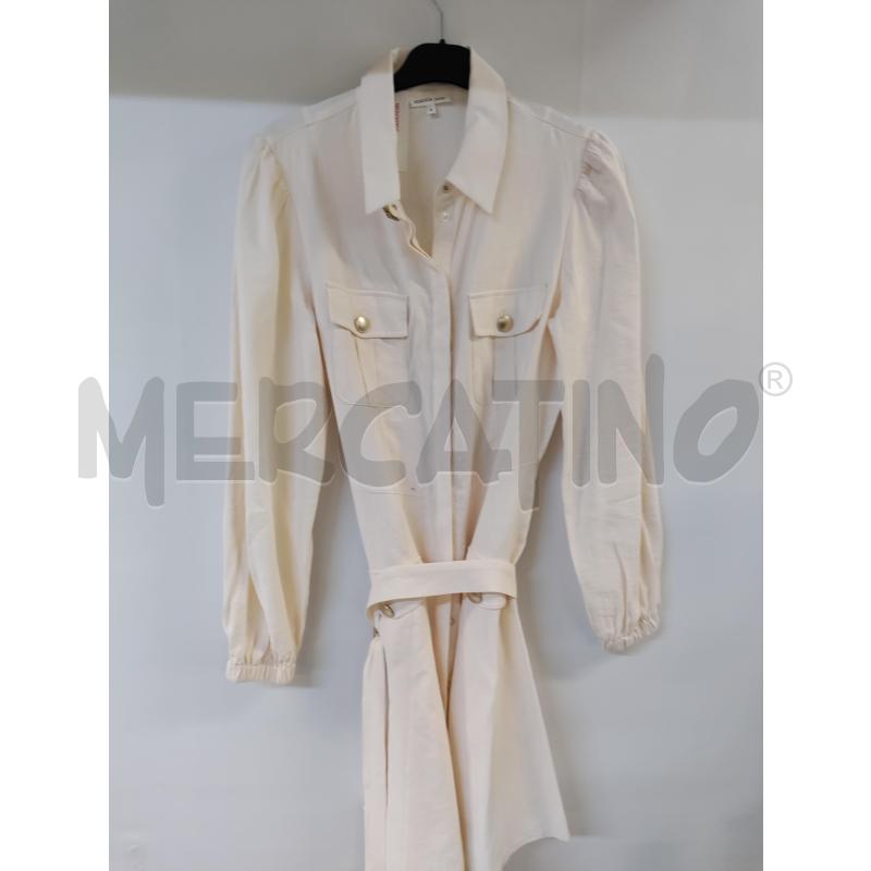 VESTITO DONNA KOCCA JEANS BEIGE  | Mercatino dell'Usato Acerra 1