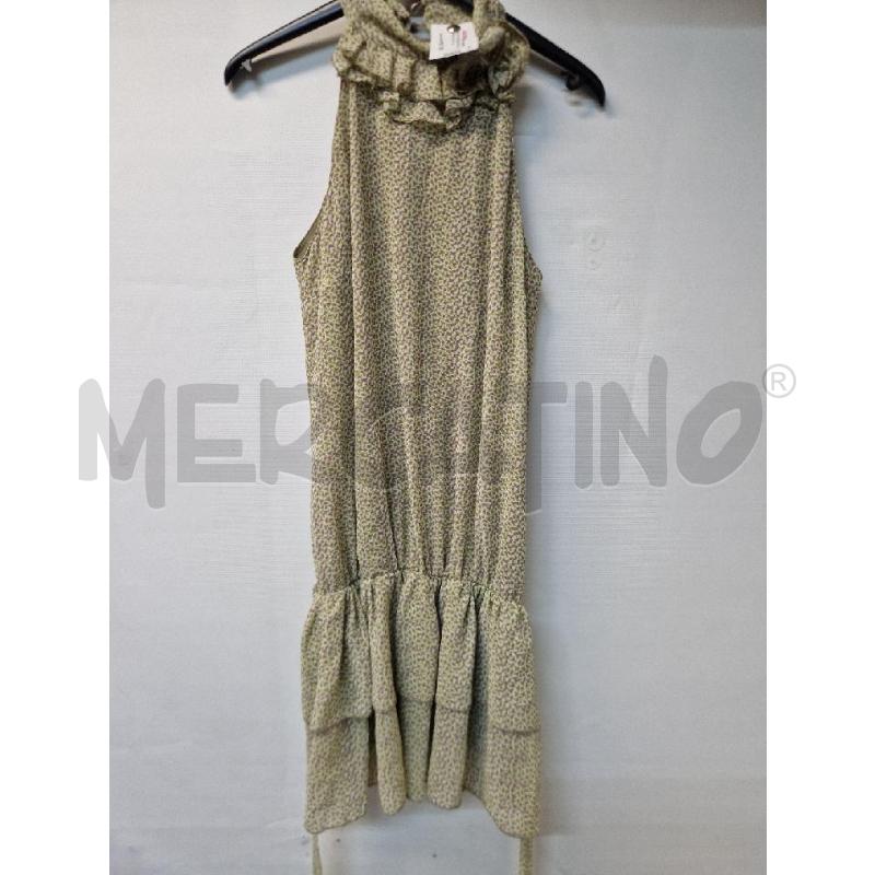VESTITO DONNA KOCCA VERDE VIOLA | Mercatino dell'Usato Acerra 1