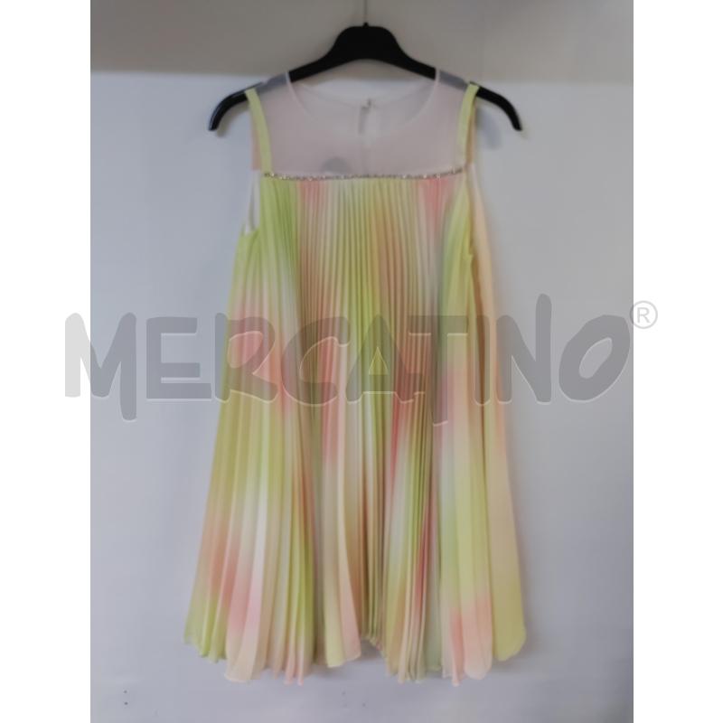 VESTITO DONNA LE BELLISSIME GIALLO ROSA SFUMATO | Mercatino dell'Usato Acerra 1