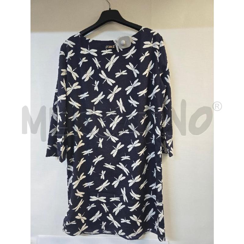 VESTITO DONNA LIU-JO BLU LIBELLULE BIANCO | Mercatino dell'Usato Acerra 2