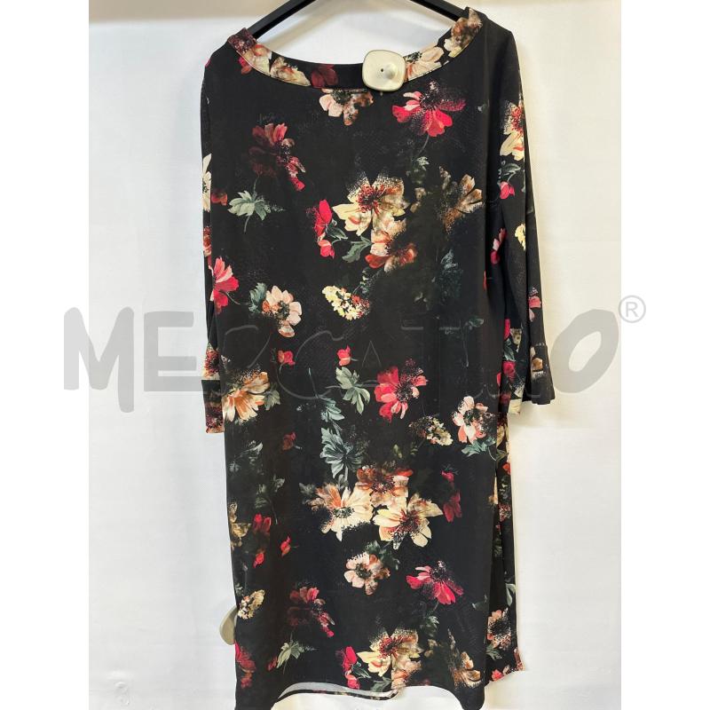 VESTITO DONNA LIU-JO NERO CON FIORI | Mercatino dell'Usato Acerra 2