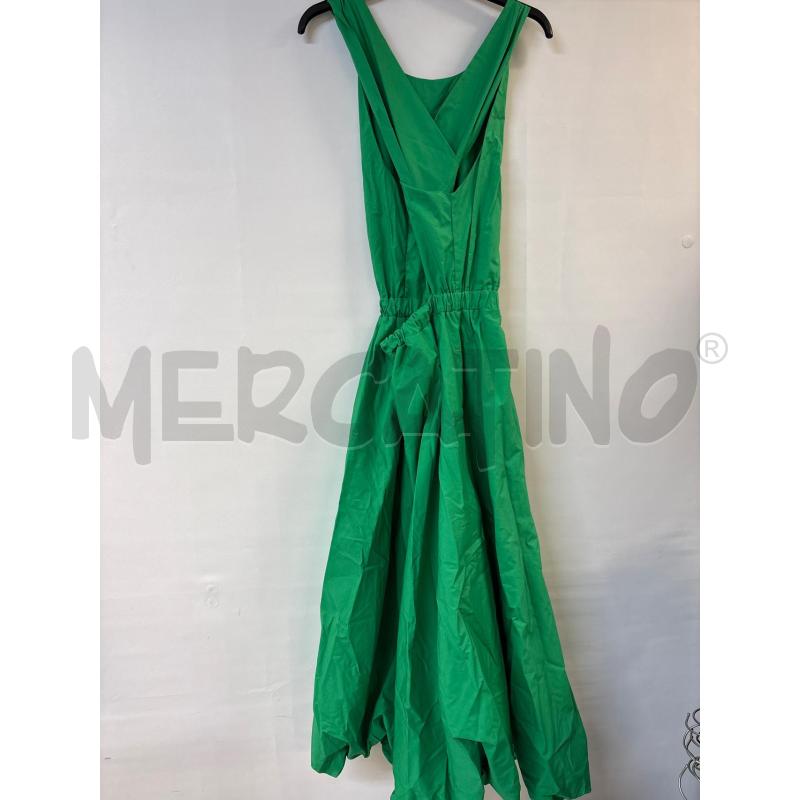 VESTITO DONNA LUNGO VERDE LUMINA  | Mercatino dell'Usato Acerra 2