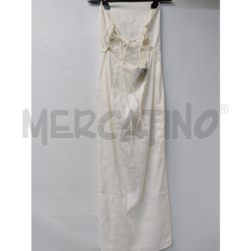 VESTITO DONNA LUNGO ZARA BIANCO | Mercatino dell'Usato Acerra 2