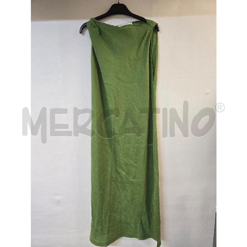 VESTITO DONNA LUNGO ZARA VERDE | Mercatino dell'Usato Acerra 1