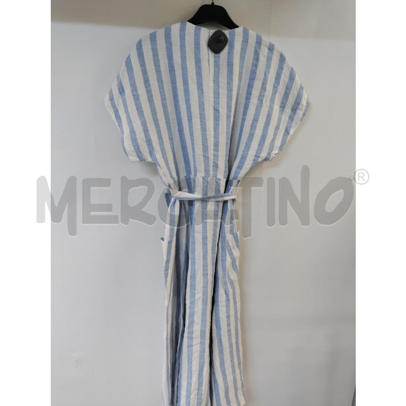VESTITO DONNA MANGO BIANCO CELESTE | Mercatino dell'Usato Acerra 2