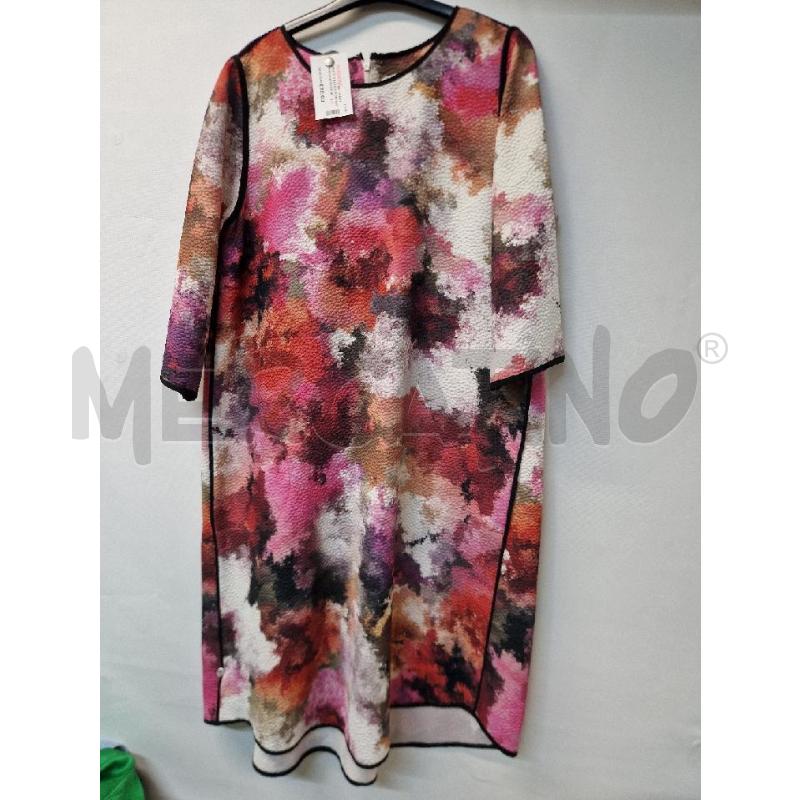 VESTITO DONNA MARELLA MACCHIE ROSA BIANCO VERDE | Mercatino dell'Usato Acerra 1