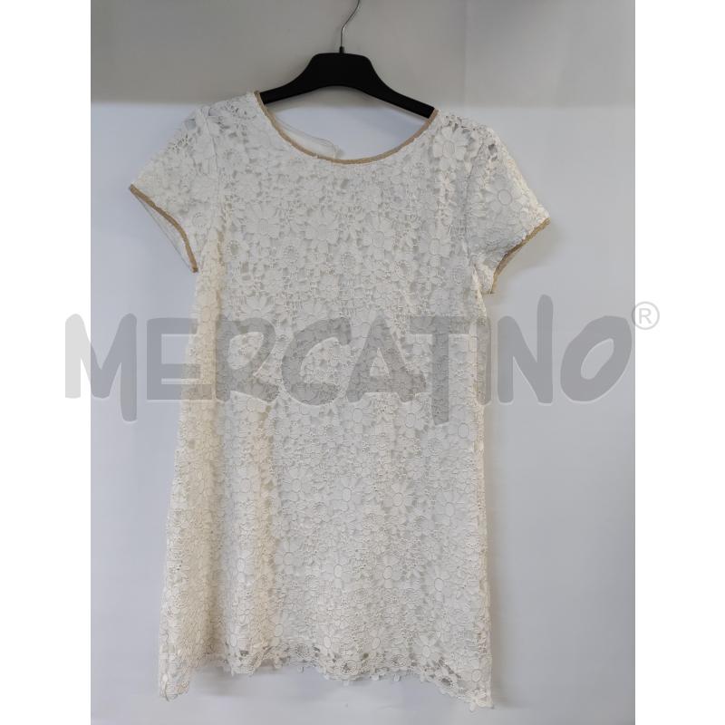 VESTITO DONNA MAYORAL BIANCO RICAMATO | Mercatino dell'Usato Acerra 1