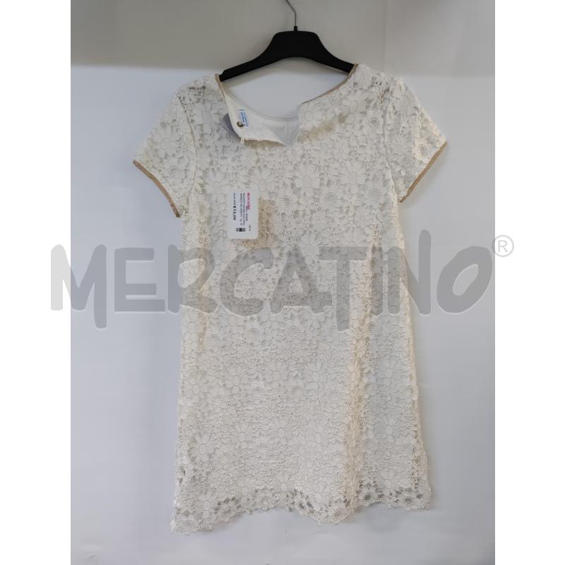 VESTITO DONNA MAYORAL BIANCO RICAMATO | Mercatino dell'Usato Acerra 2