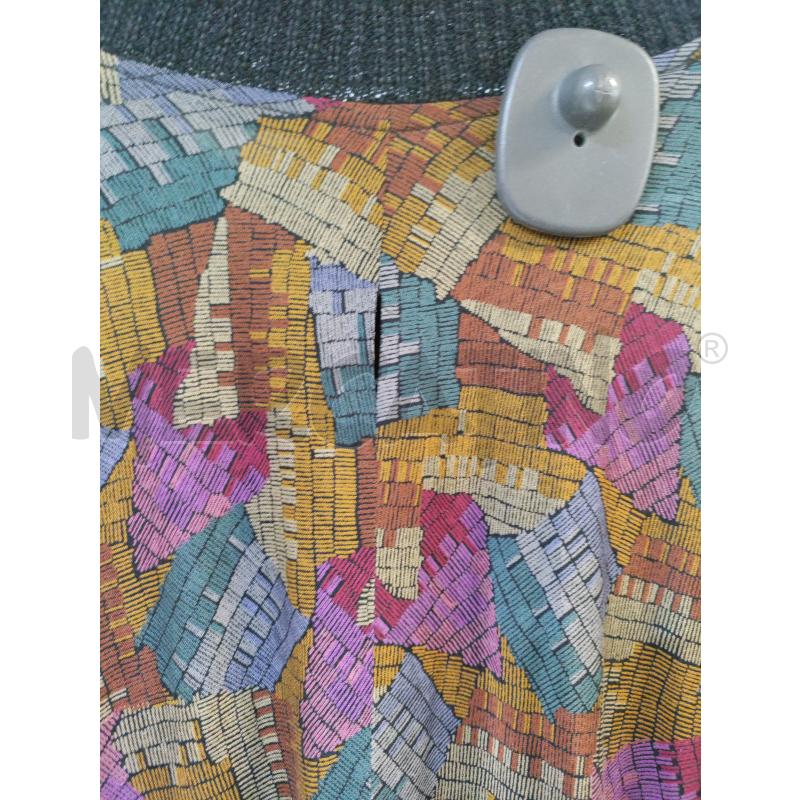 VESTITO DONNA MISSONI MARRONE VIOLA PURA SETA | Mercatino dell'Usato Acerra 3