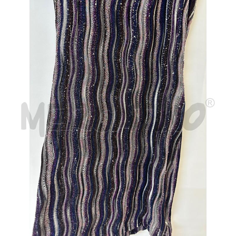 VESTITO DONNA MISSONI NERO BLU VIOLA BRILLANTINATO | Mercatino dell'Usato Acerra 2