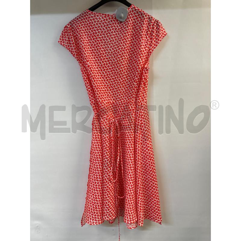 VESTITO DONNA MOLLY BRACKEN ROSSO BIANCO | Mercatino dell'Usato Acerra 2