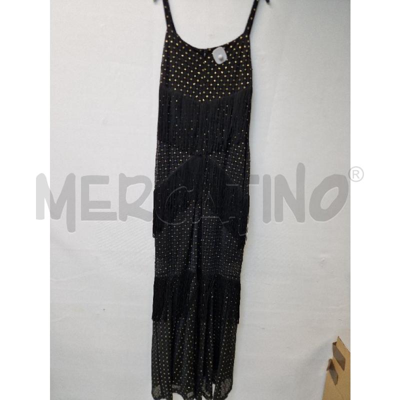 VESTITO DONNA NERO DORATO RB ROBERTA BIAGI | Mercatino dell'Usato Acerra 2