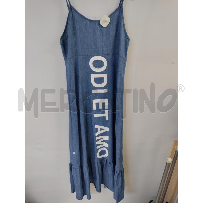 VESTITO DONNA ODI ET AMO JEANS | Mercatino dell'Usato Acerra 2