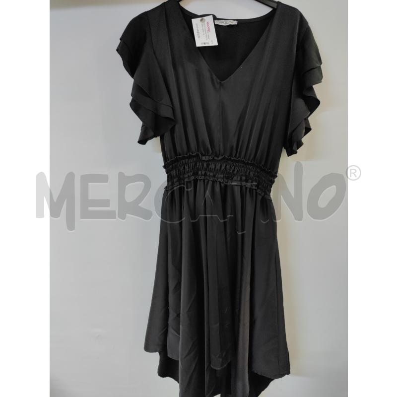 VESTITO DONNA PAQUITA NERO LUCIDO | Mercatino dell'Usato Acerra 1