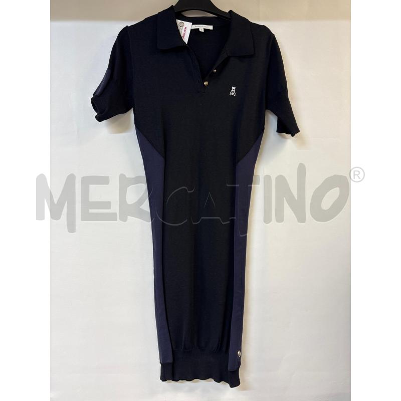VESTITO DONNA PATRIZIA PEPE NERO BLU | Mercatino dell'Usato Acerra 1