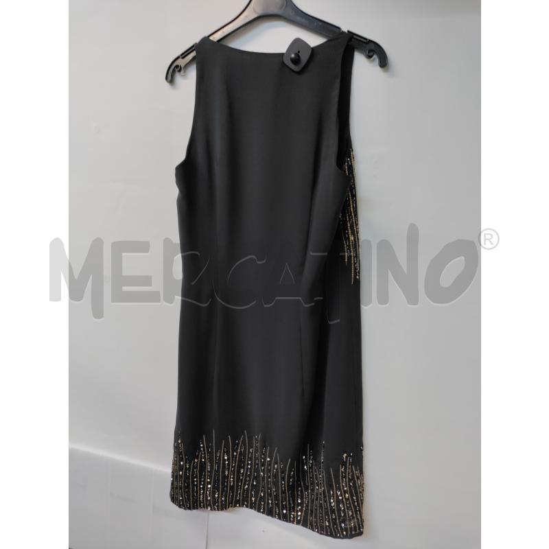 VESTITO DONNA PROMOD NERO STRASS DORATI SILVER | Mercatino dell'Usato Acerra 2