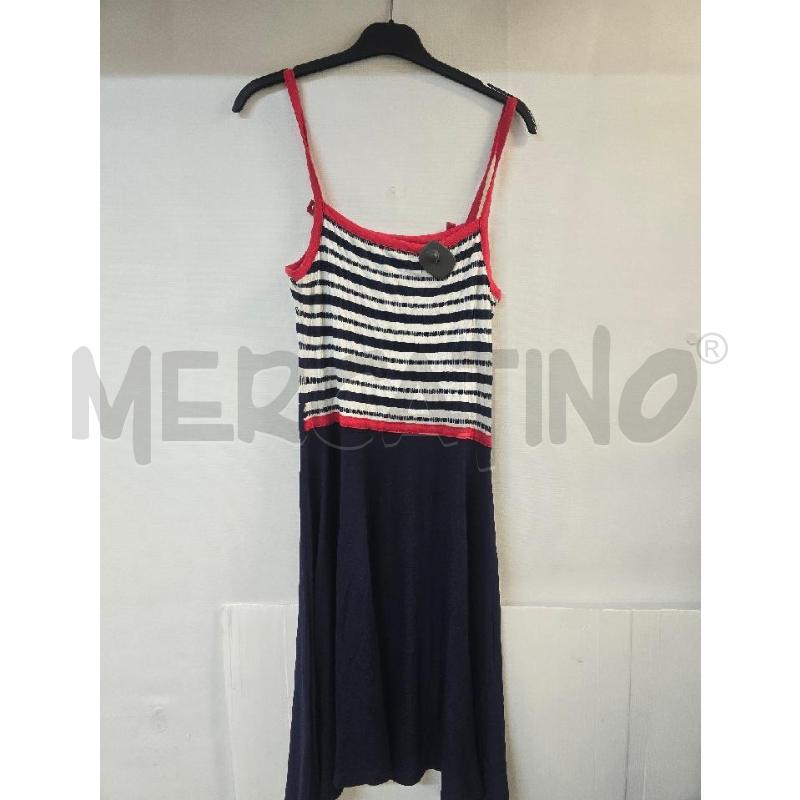 VESTITO DONNA ROCCOBAROCCO BLU BIANCO | Mercatino dell'Usato Acerra 2