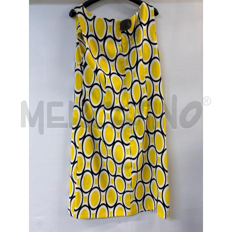 VESTITO DONNA RONNI NICOLE GIALLO NERO | Mercatino dell'Usato Acerra 2