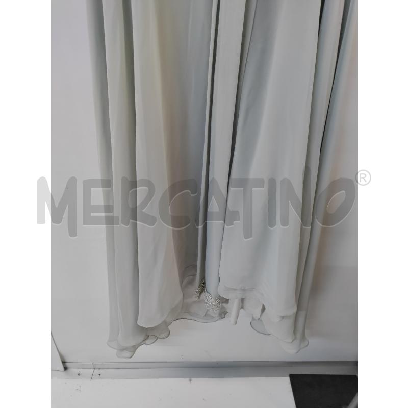 VESTITO DONNA ROSANNA GABRIELLI GRIGIO CON PERLINE | Mercatino dell'Usato Acerra 2
