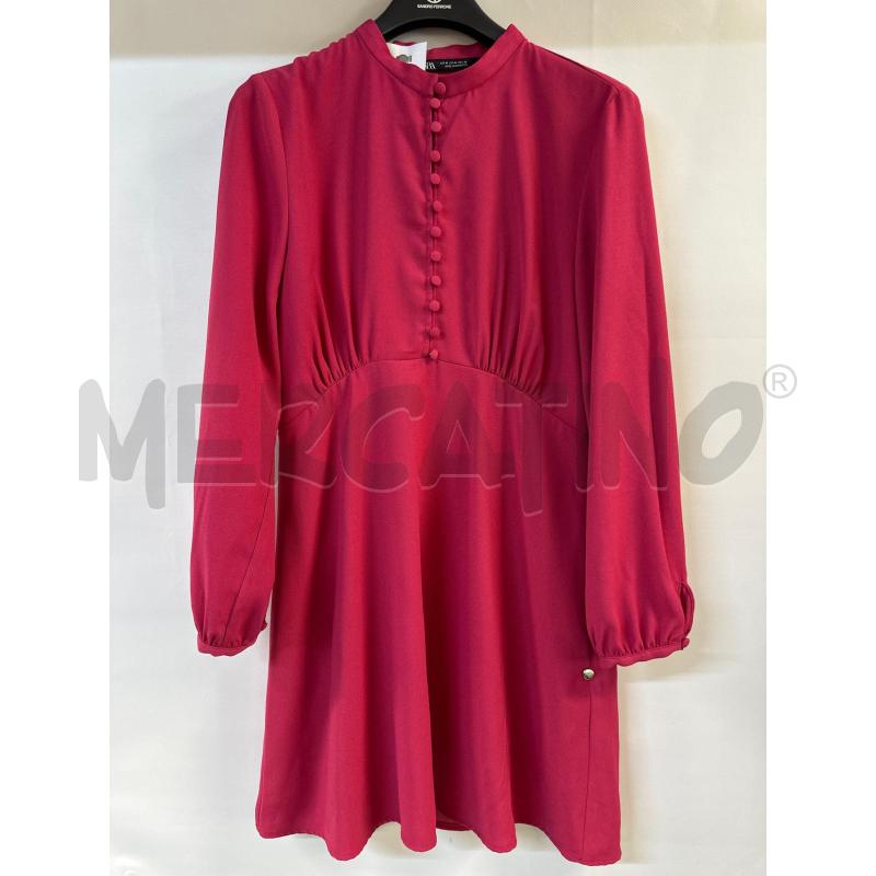 VESTITO DONNA ROSA ZARA  | Mercatino dell'Usato Acerra 1