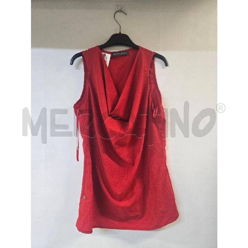 VESTITO DONNA SANDRO FERRONE ROSSO | Mercatino dell'Usato Acerra 1