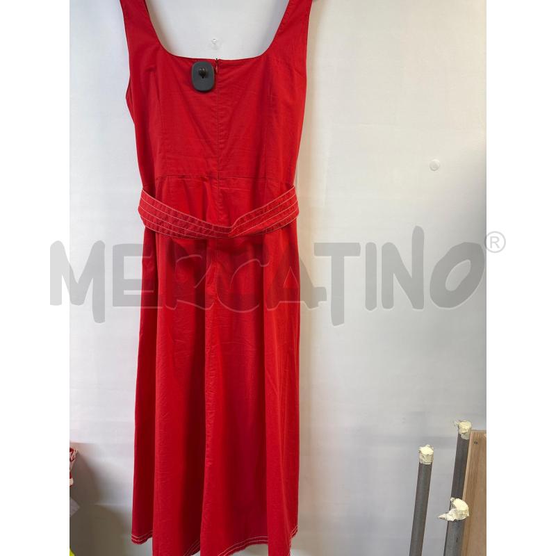 VESTITO DONNA SFIZIO ROSSO | Mercatino dell'Usato Acerra 2