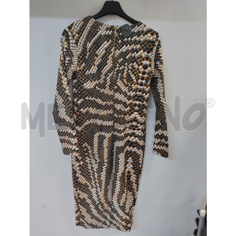 VESTITO DONNA SILVIAN HEACH GIALLO NERO BIANCO | Mercatino dell'Usato Acerra 2