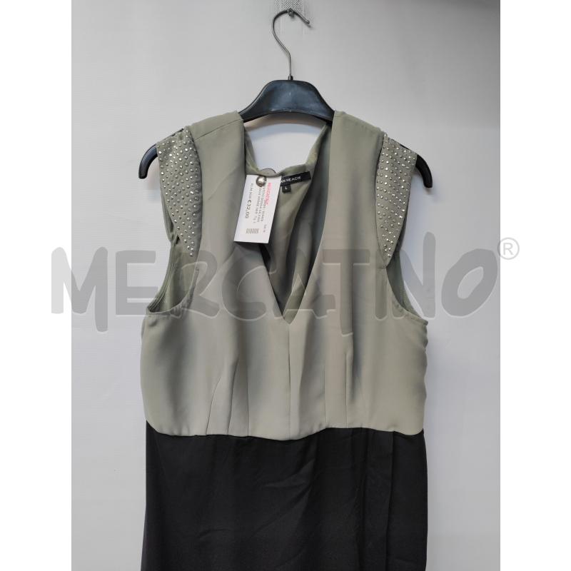 VESTITO DONNA SILVIAN HEACH VERDE NERO | Mercatino dell'Usato Acerra 2