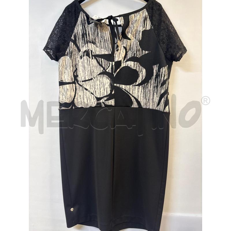 VESTITO DONNA SIMONA GRIMALDI NERO BIANCO | Mercatino dell'Usato Acerra 2