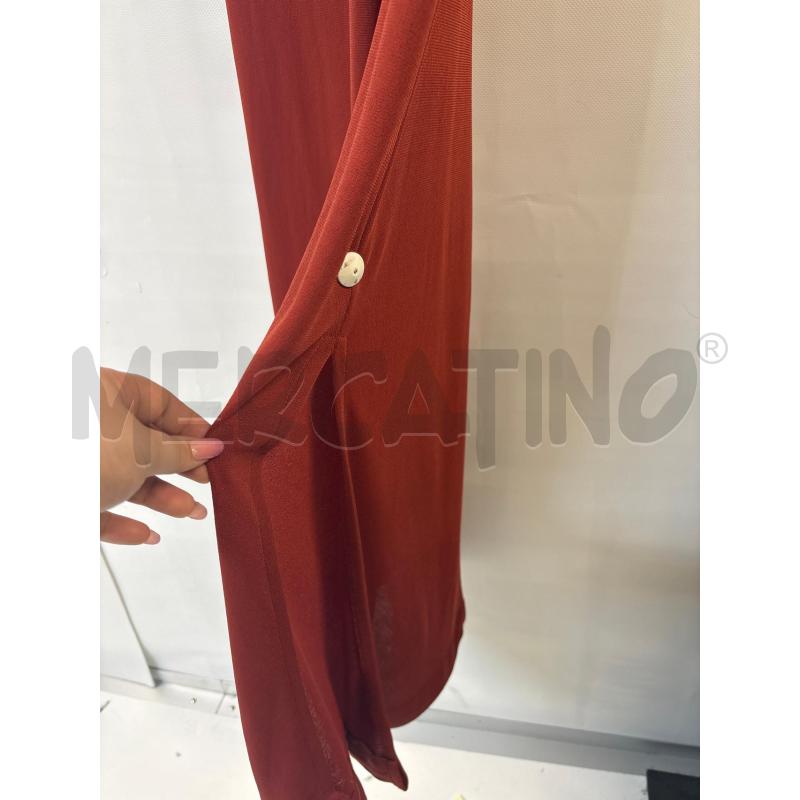 VESTITO DONNA STEFANEL ROSSO LUNGO | Mercatino dell'Usato Acerra 2