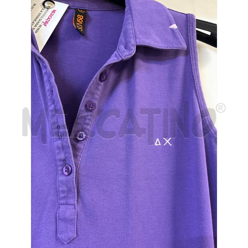 VESTITO DONNA SUN68 VIOLA SMANICATA | Mercatino dell'Usato Acerra 2