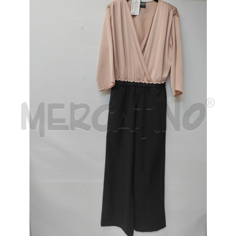 VESTITO DONNA TUTA NERO ROSA CAMOMILLA | Mercatino dell'Usato Acerra 1