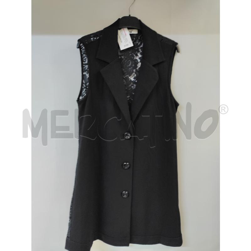VESTITO DONNA TWINSET U&B NERO MERLETTO DIETRO | Mercatino dell'Usato Acerra 1