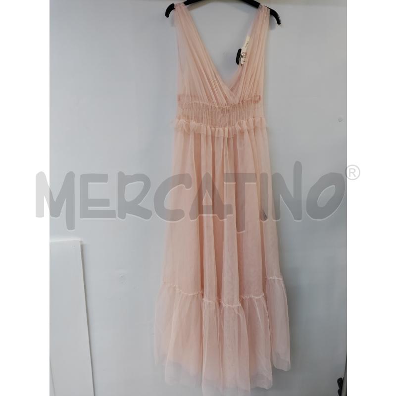 VESTITO DONNA VICOLO ROSA VELATO | Mercatino dell'Usato Acerra 1