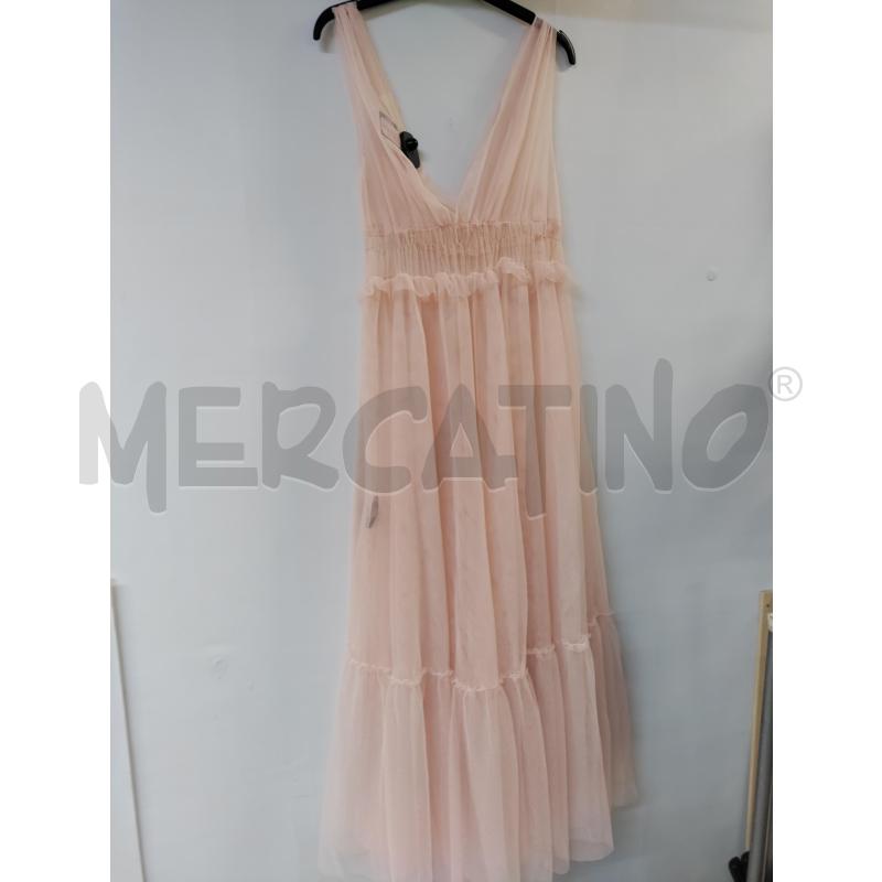 VESTITO DONNA VICOLO ROSA VELATO | Mercatino dell'Usato Acerra 2