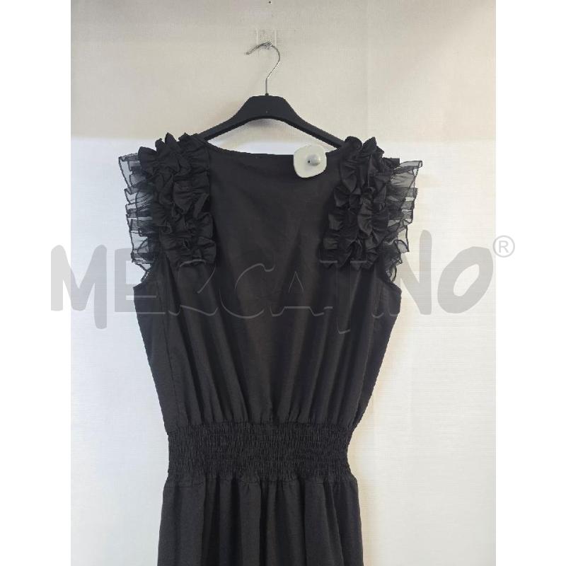 VESTITO DONNA YES ZEE NERO LUNGO | Mercatino dell'Usato Acerra 3