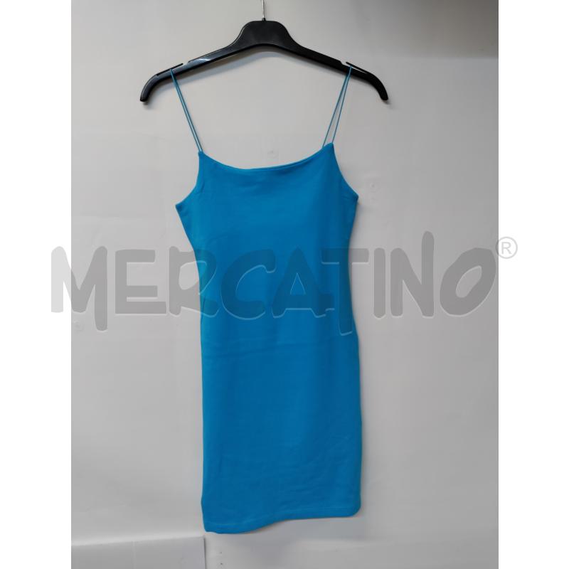 VESTITO DONNA ZARA BLU BRETELLE | Mercatino dell'Usato Acerra 1