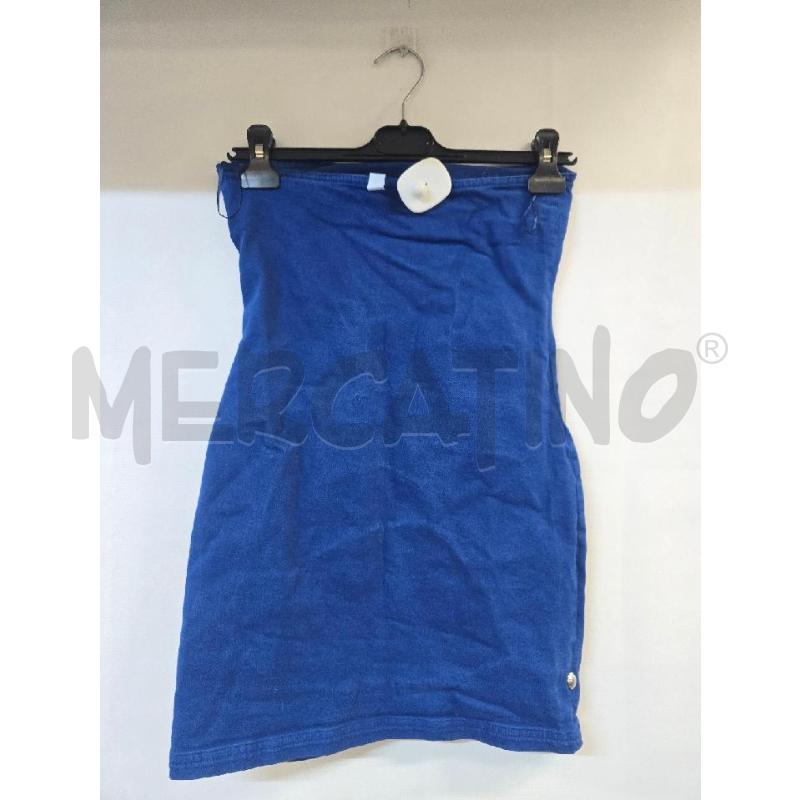 VESTITO DONNA ZARA DENIM BLU | Mercatino dell'Usato Acerra 2
