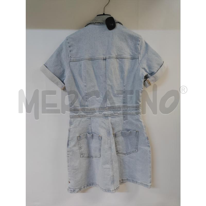 VESTITO DONNA ZARA DENIM CHIARO | Mercatino dell'Usato Acerra 2