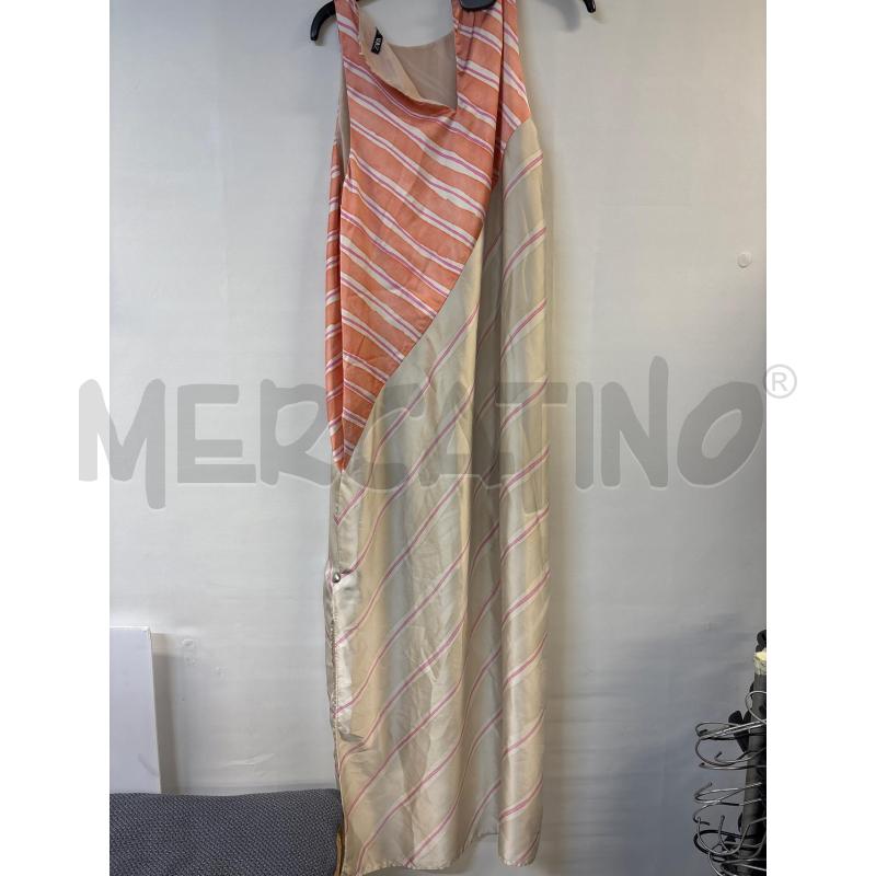 VESTITO DONNA ZARA LUNGO ROSA BEIGE | Mercatino dell'Usato Acerra 2