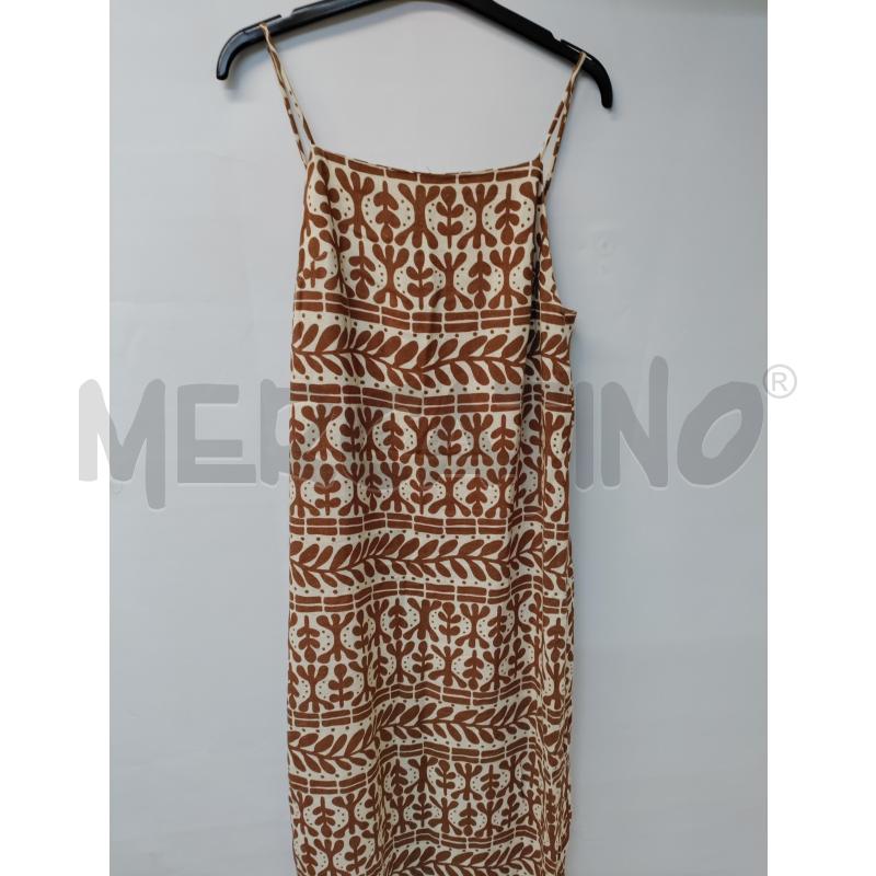 VESTITO DONNA ZARA MARRONE BIEGE | Mercatino dell'Usato Acerra 1